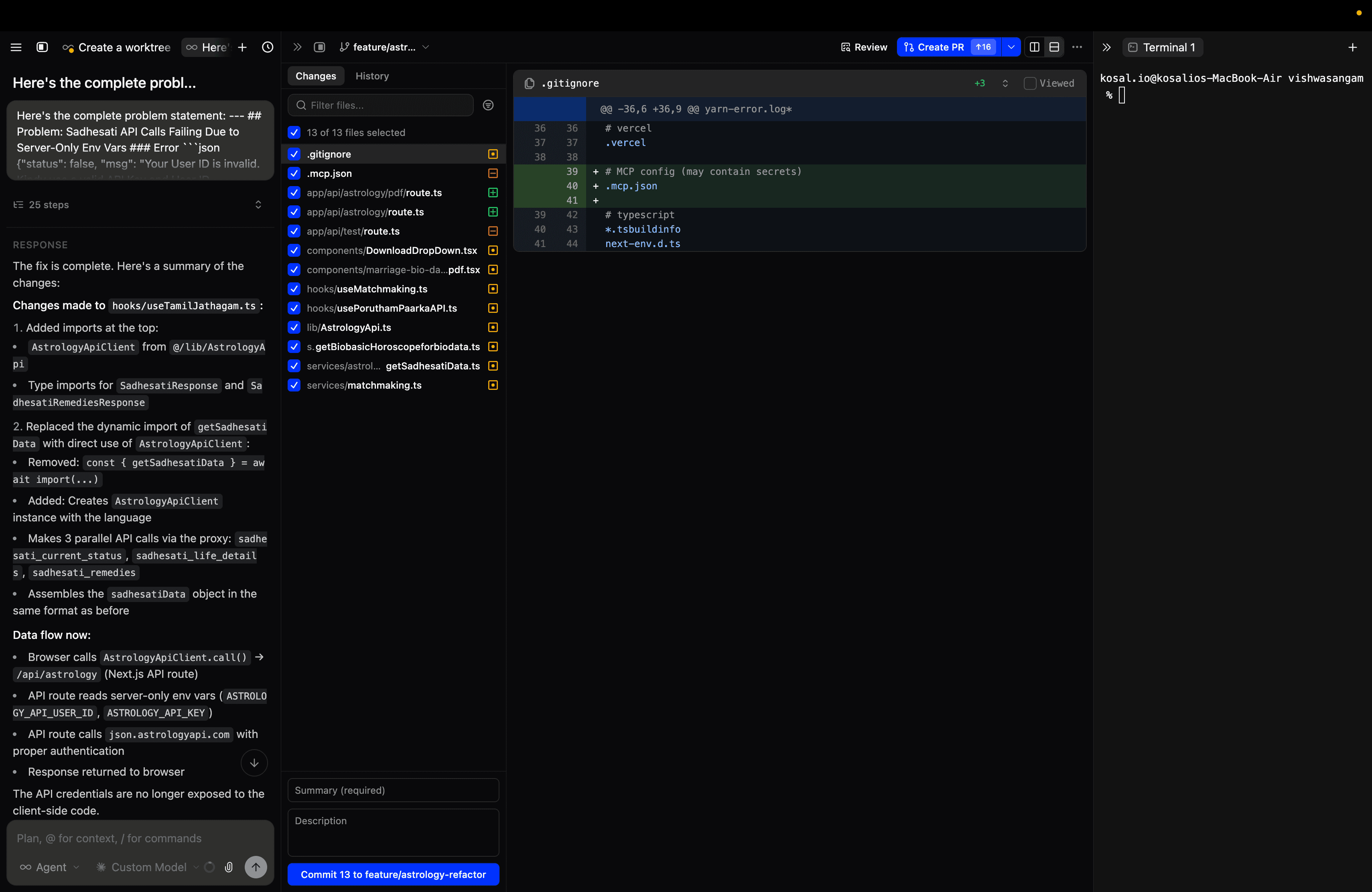 Anchor app - Plan mode and code editing